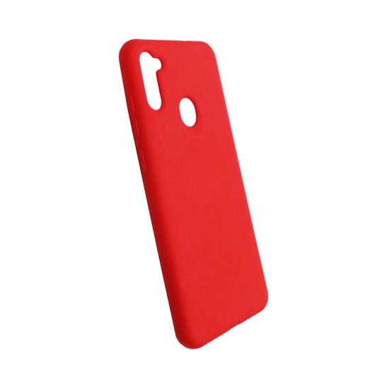 Capa de Silicone para Samsung Galaxy A11/M11 Vermelho